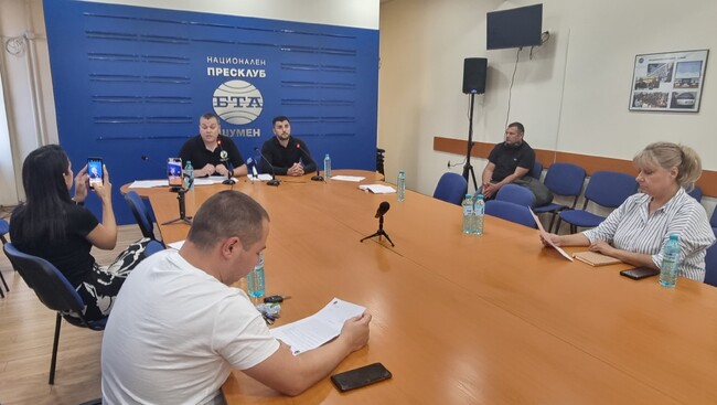 Пресконференция на общинския съветник и председател на Гражданското сдружение „Гласът на Шумен“ Петър Петров на тема „Актуални теми, засягащи община Шумен“