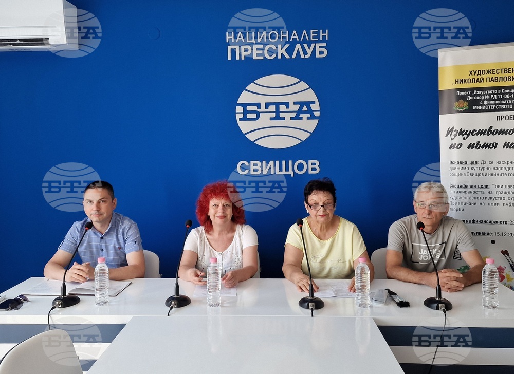 По проекта „Изкуството в Свищов по пътя на времето“ бе изработен луксозен каталог на художествена галерия „Николай Павлович“