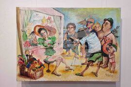 Бургас - Никола Георгиев-Кайо - изложба