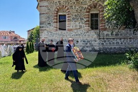 Самоков- Божествена света литургия - Паисий Хилендарски - почит