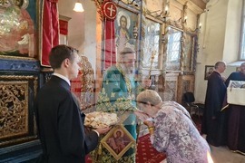 Самоков- Божествена света литургия - Паисий Хилендарски - почит