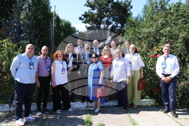 Украйна - Деветнадесета Световна среща на българските медии - паметник на св. св. Кирил и Методий