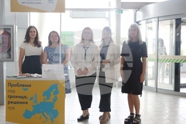 Летище София - изнесен щанд на Европейски потребителски център България и на ГД "Гражданска въздухоплавателна администрация"