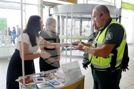 Летище София - изнесен щанд на Европейски потребителски център България и на ГД "Гражданска въздухоплавателна администрация"