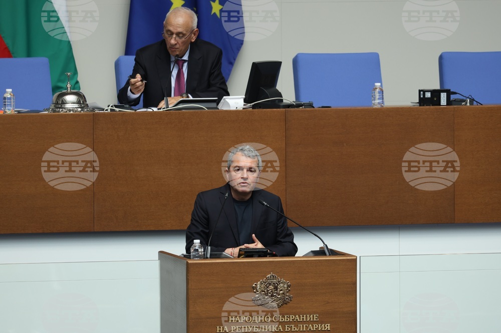 Парламент - заседание - Тошко Йорданов