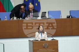 Парламент - заседание - Искра Михайлова