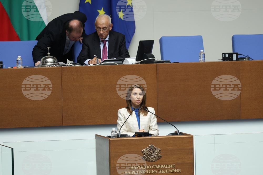 Парламент - заседание - Искра Михайлова