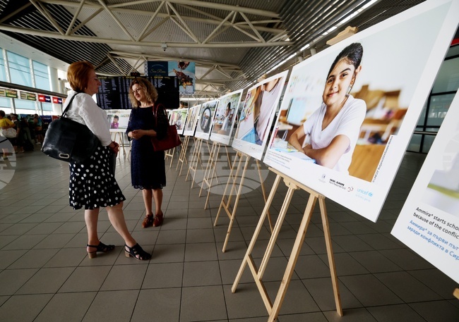 Летище София - „Невинност без граници“- изложба