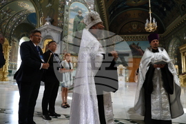 Украйна - Деветнадесета Световна среща на българските медии - молебен за мир