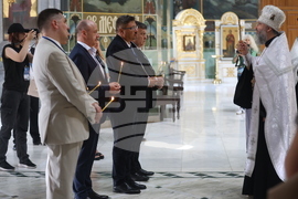 Украйна - Деветнадесета Световна среща на българските медии - молебен за мир