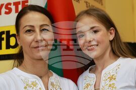 Стилияна Николова - Валентина Иванова - художествена гимнастика - пресконференция