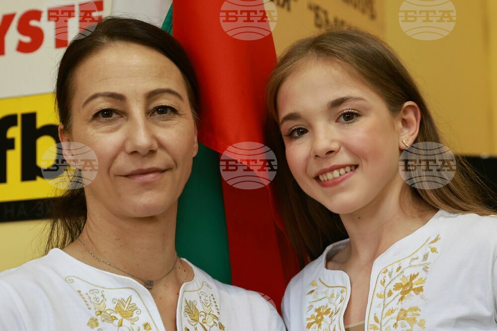 Стилияна Николова - Валентина Иванова - художествена гимнастика - пресконференция