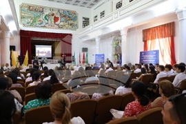 Украйна - Деветнадесета Световна среща на българските медии - Втори панел - „Знанието за род и език в българските медии”