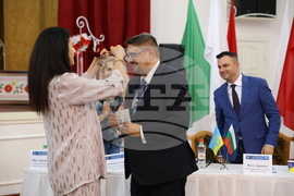 Украйна - Деветнадесета Световна среща на българските медии - Кирил Вълчев - отличие