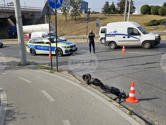 Русе - пътен инцидент