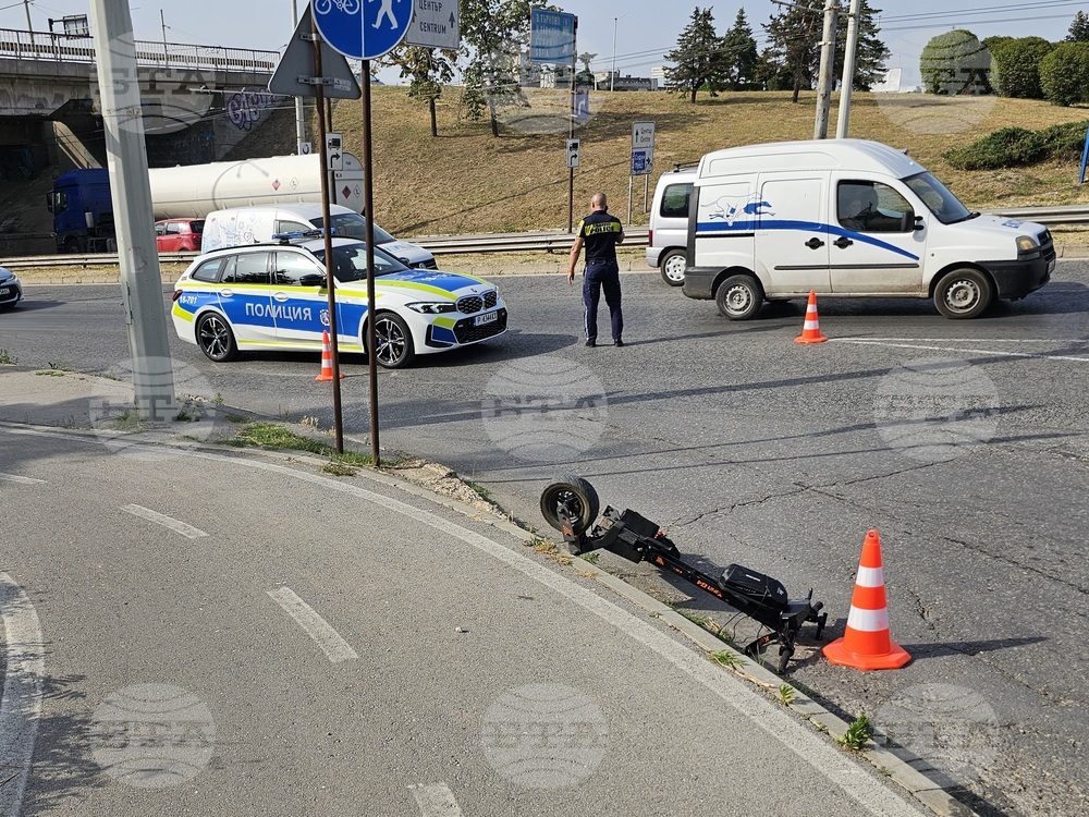 Русе - пътен инцидент