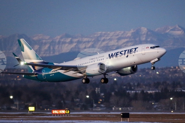 Канадската авиокомпания "УестДжет" направи поръчка за 67 самолета на "Боинг"