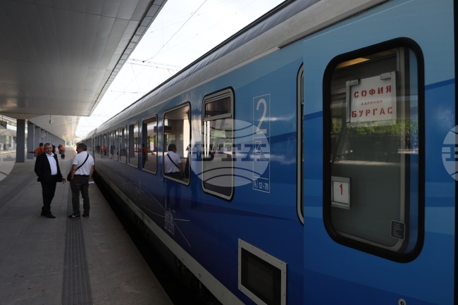 Софийска централна гара - модернизирани вагони