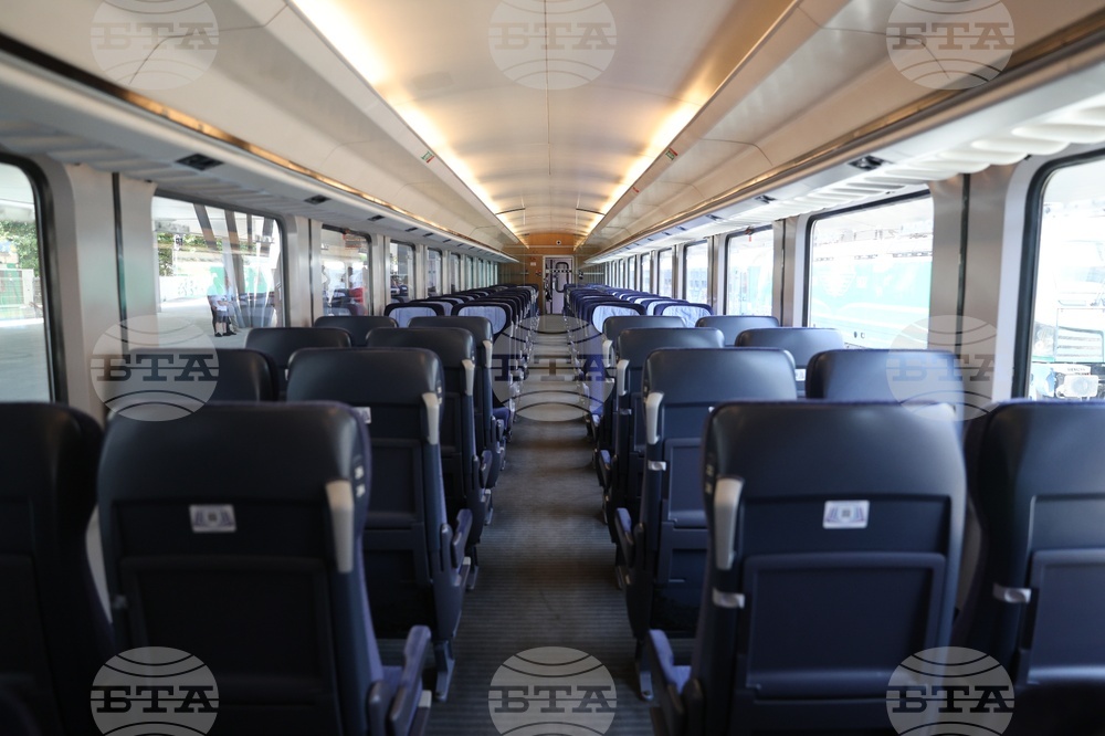 Софийска централна гара - модернизирани вагони