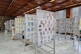 Шумен - филателна изложба - валидиране на марки