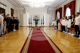 Румен Радев - „Спортувай с президента“ - почетен знак