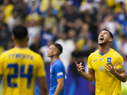 Euro 2024 Soccer Slovakia Ukraine