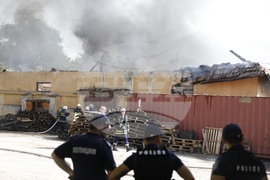 Русе - пожар