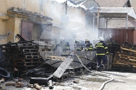 Русе - пожар