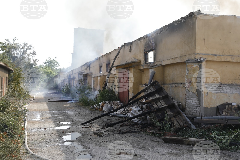 Русе - пожар