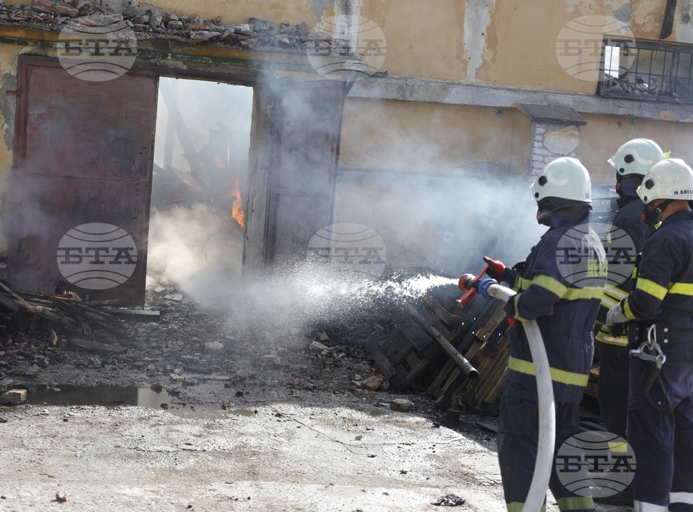 Русе - пожар