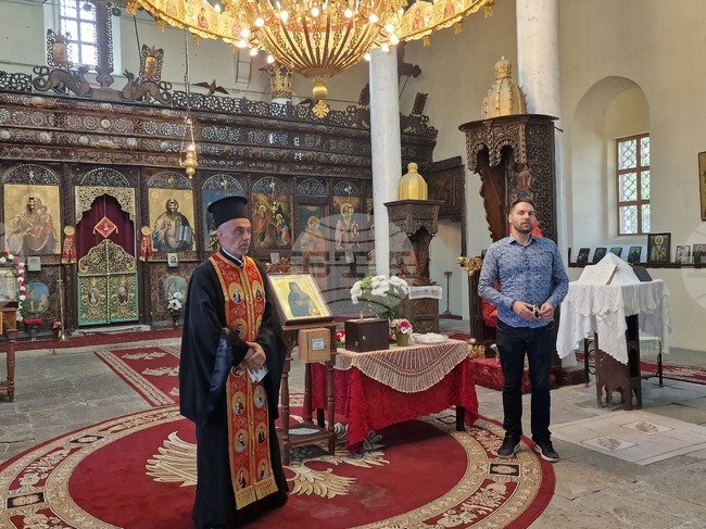 Свищов - свети Никифор Прокажения - чудотворна икона - посрещане