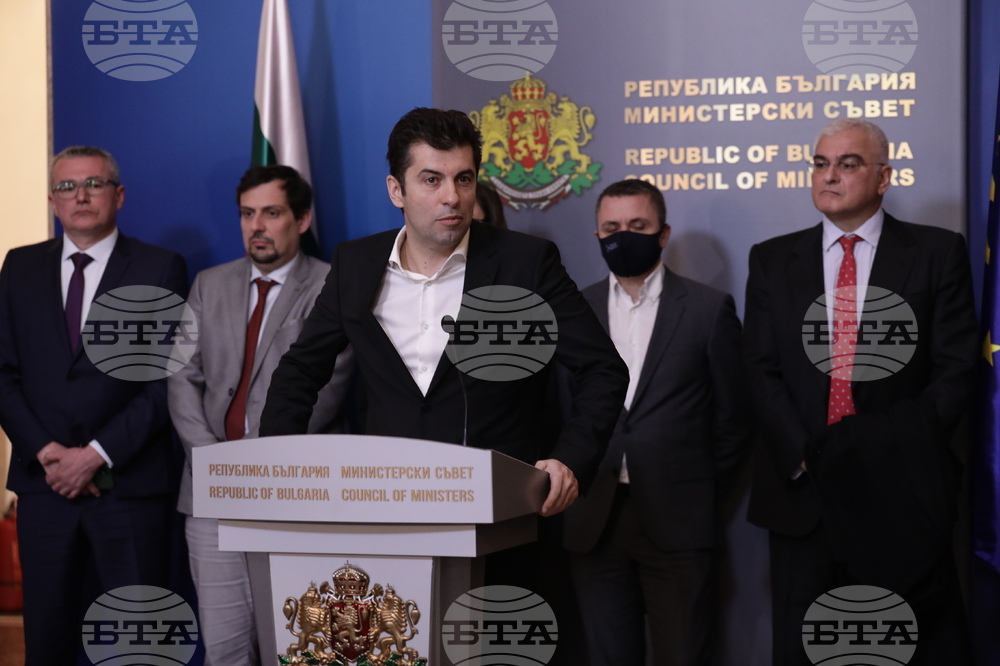 Министерски съвет – Кирил Петков – среща – брифинг