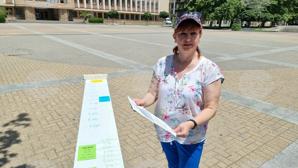 Хасково - астрономи - измерване на човешки ръст