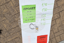 Хасково - астрономи - измерване на човешки ръст