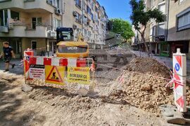 Бургас - ремонт на улици