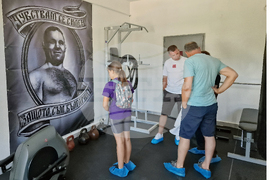 Село Долни Окол - фитнес зала - откриване