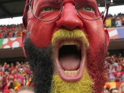 Euro 2024 Soccer Belgium Romania