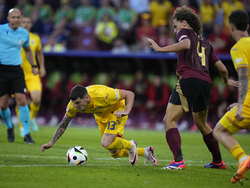 Euro 2024 Soccer Belgium Romania