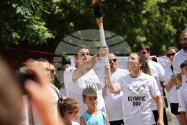Благоевград - Международен олимпийски ден - факелно бягане