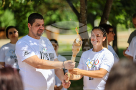 Благоевград - Международен олимпийски ден - факелно бягане