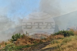 Петрич - пожар край ромска махала