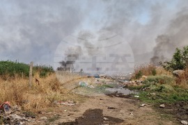 Петрич - пожар край ромска махала