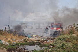 Петрич - пожар край ромска махала