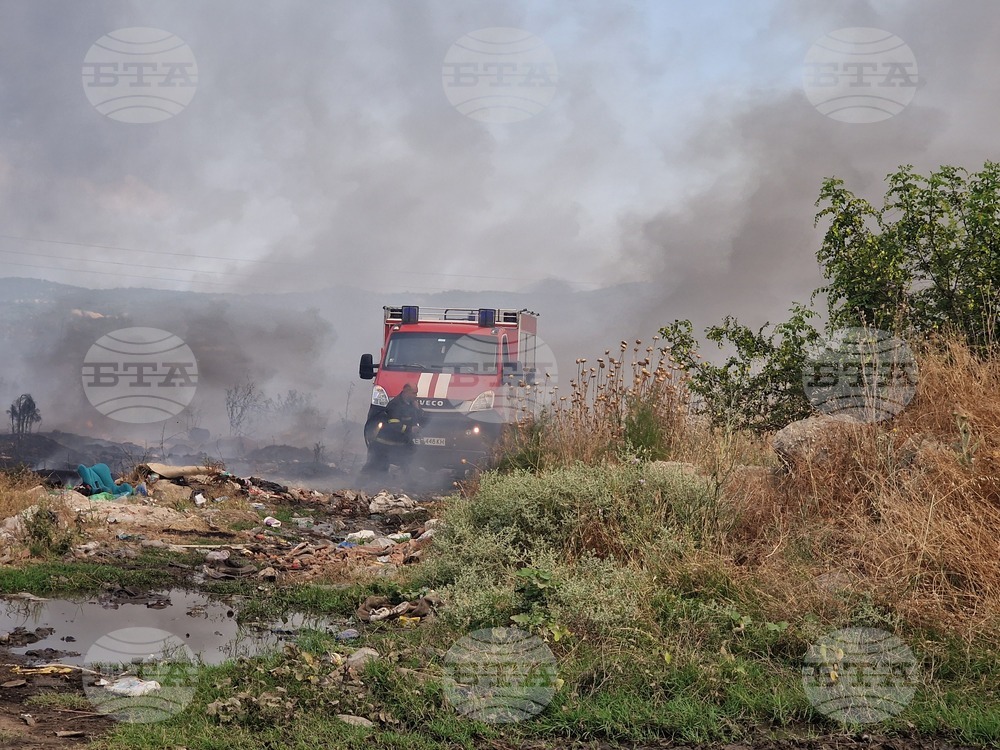 Петрич - пожар край ромска махала