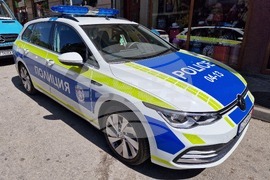 Велико Търново - нови полицейски коли във Велико Търново