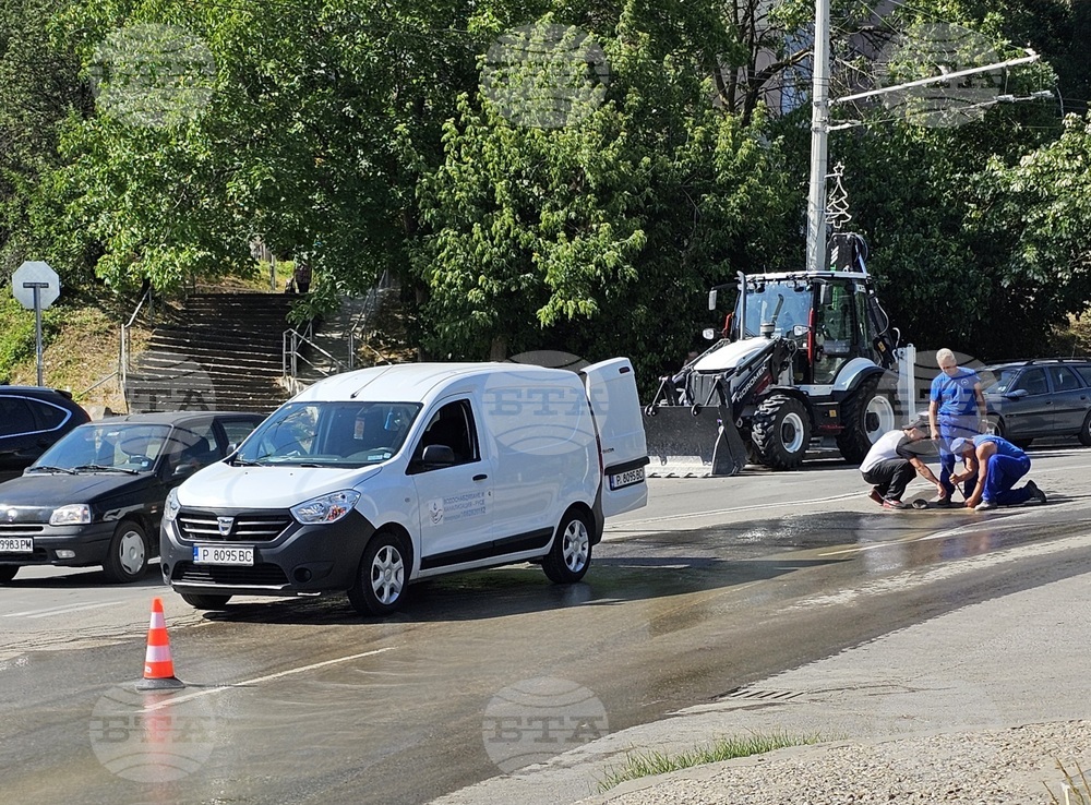 Авария наложи спиране на водоподаването в русенски квартал