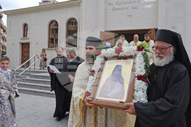 Варна - Храм "Свети преподобномъченик Прокопий Варненски" - литургия