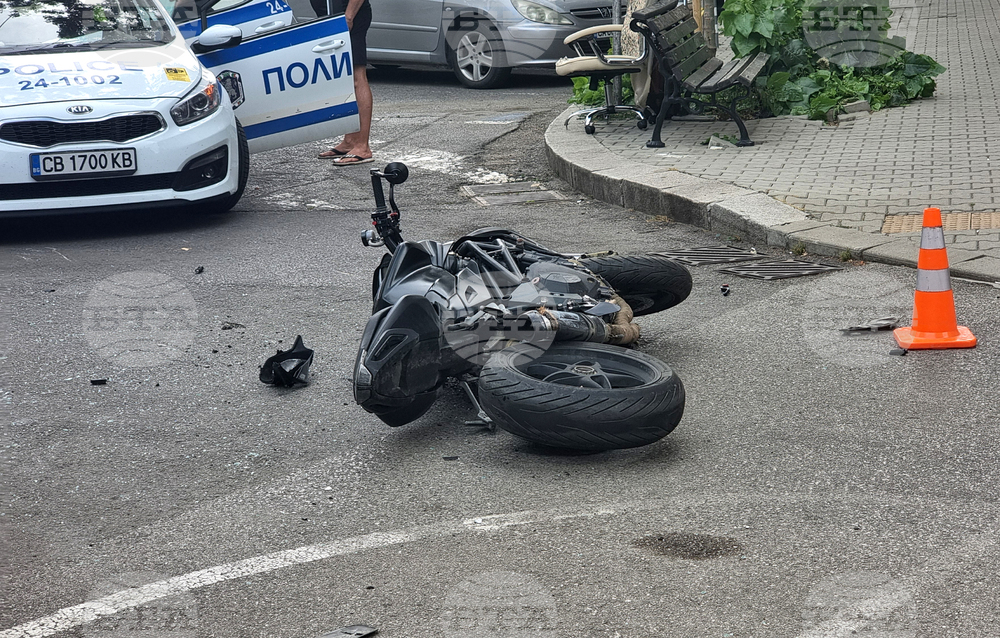 Мотоциклетист е загинал при катастрофа с лек автомобил в София