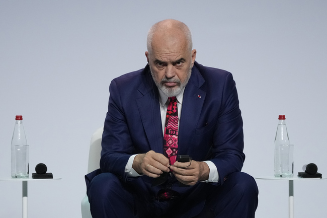 Еди Рама: Според доклад на ЦРУ Русия е финансирала партии в Албания, Северна Македония, Черна гора и Босна с цел да дестабилизира тези страни