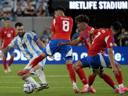 Copa America Soccer Chile Argentina